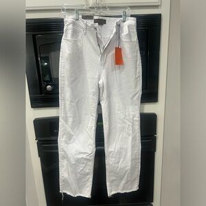 NWT risen white jeans size 30 (run a little small in the waist)